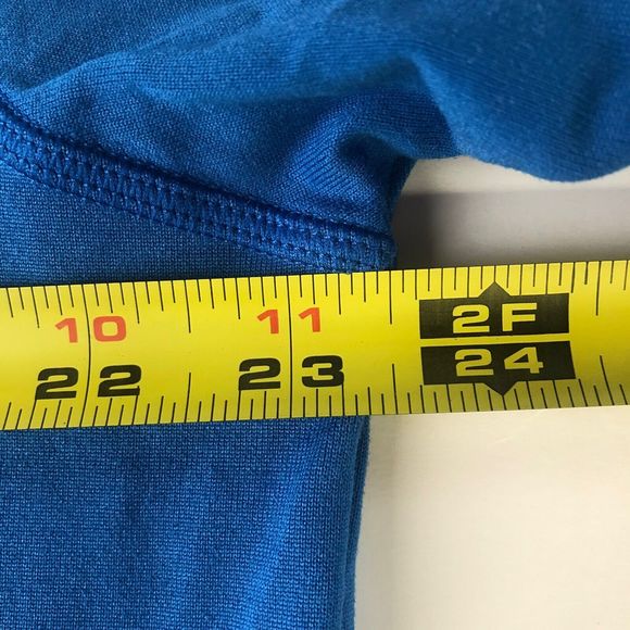 UNDER ARMOUR The Tech Tee Mens Large Royal Blue Short Sleeve T-Shirt - Picture 9 of 9